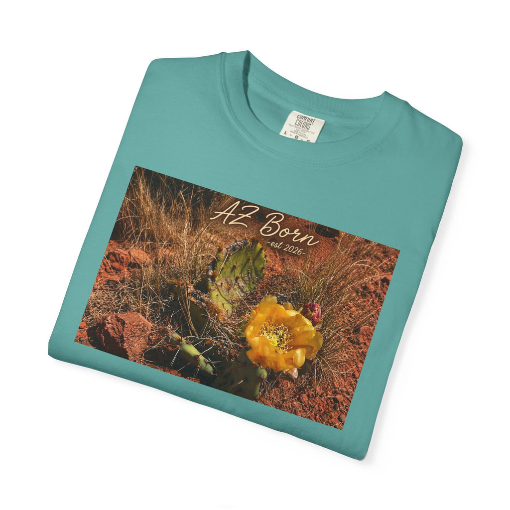 Cactus Bloom Tee — 'All Grown' Desert Floral Graphic T-Shirt
