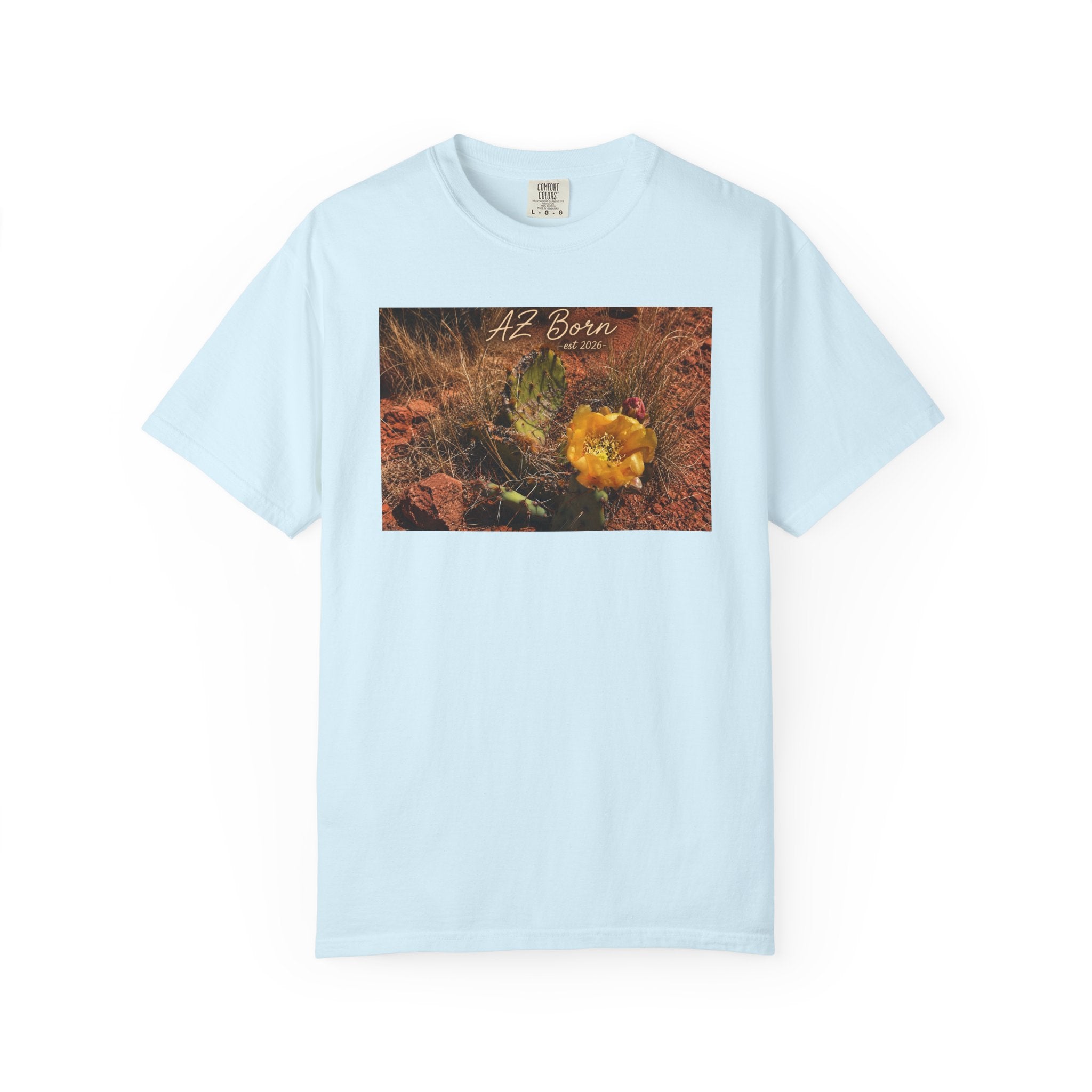 Cactus Bloom Tee — 'All Grown' Desert Floral Graphic T-Shirt