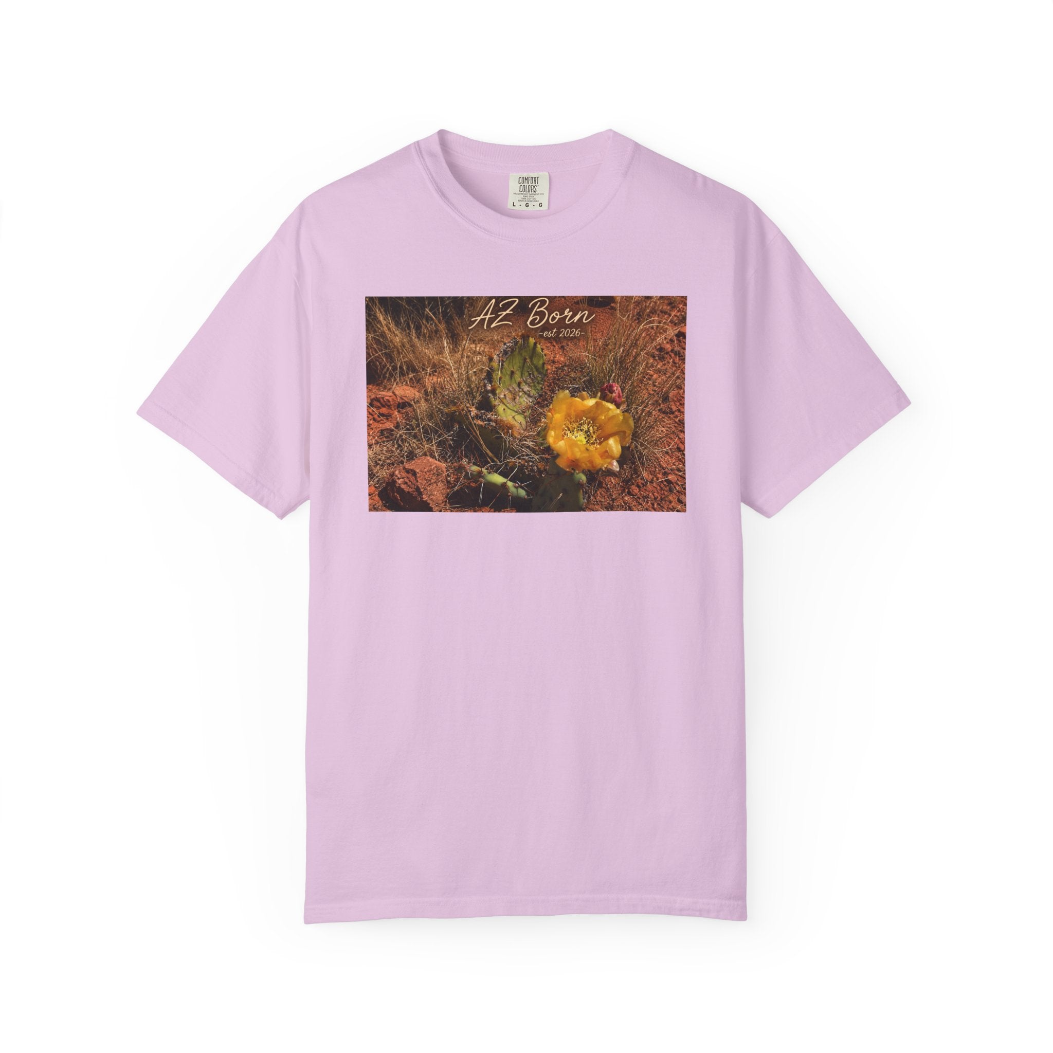 Cactus Bloom Tee — 'All Grown' Desert Floral Graphic T-Shirt