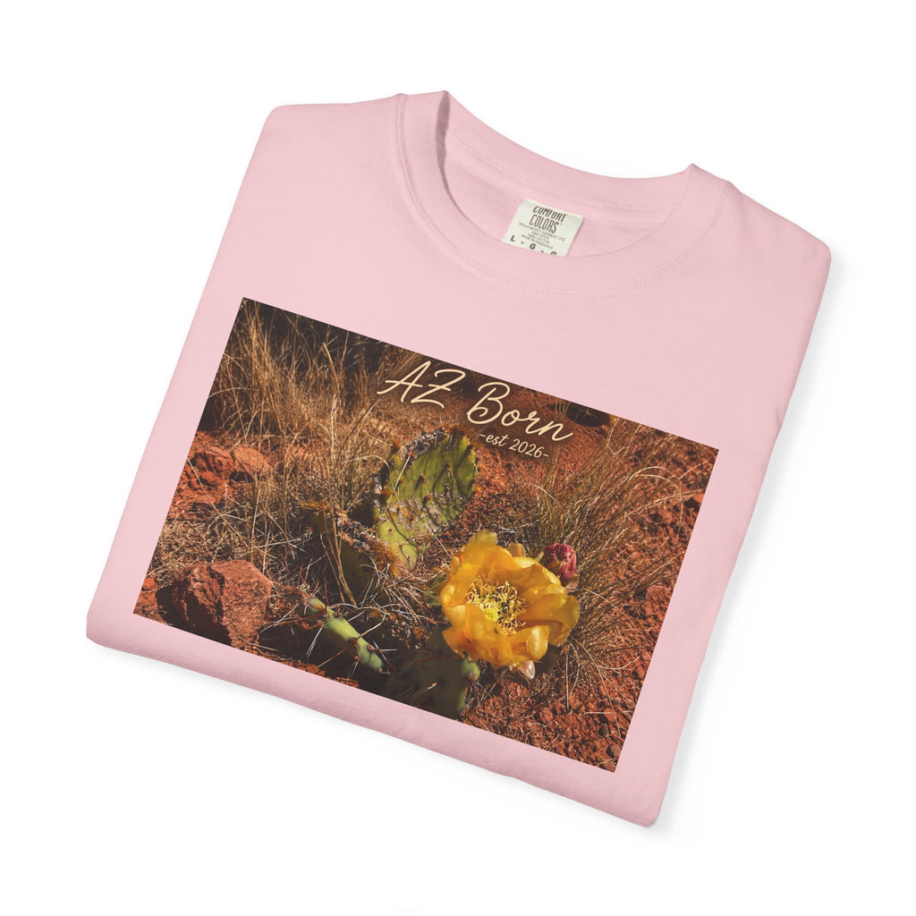 Cactus Bloom Tee — 'All Grown' Desert Floral Graphic T-Shirt