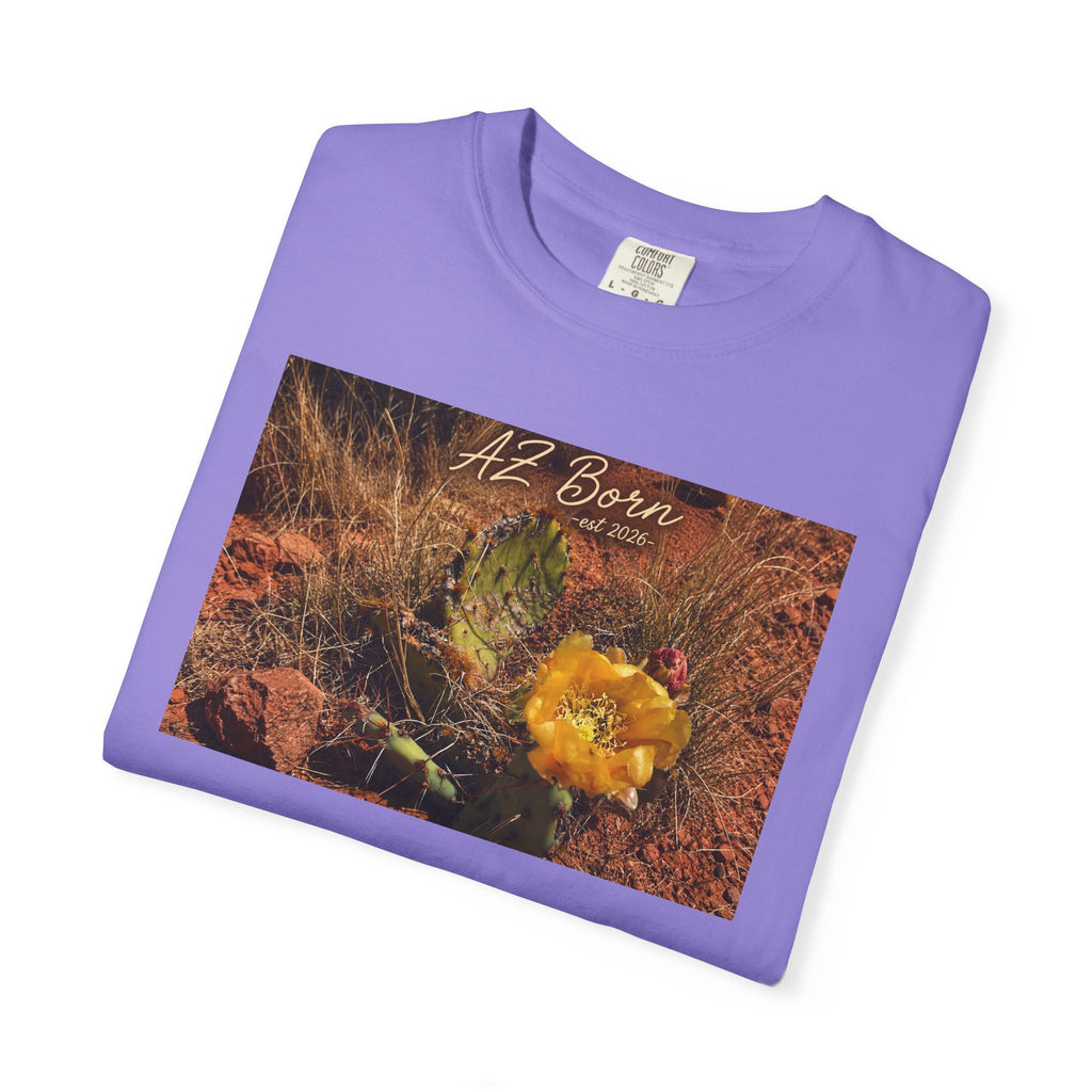 Cactus Bloom Tee — 'All Grown' Desert Floral Graphic T-Shirt