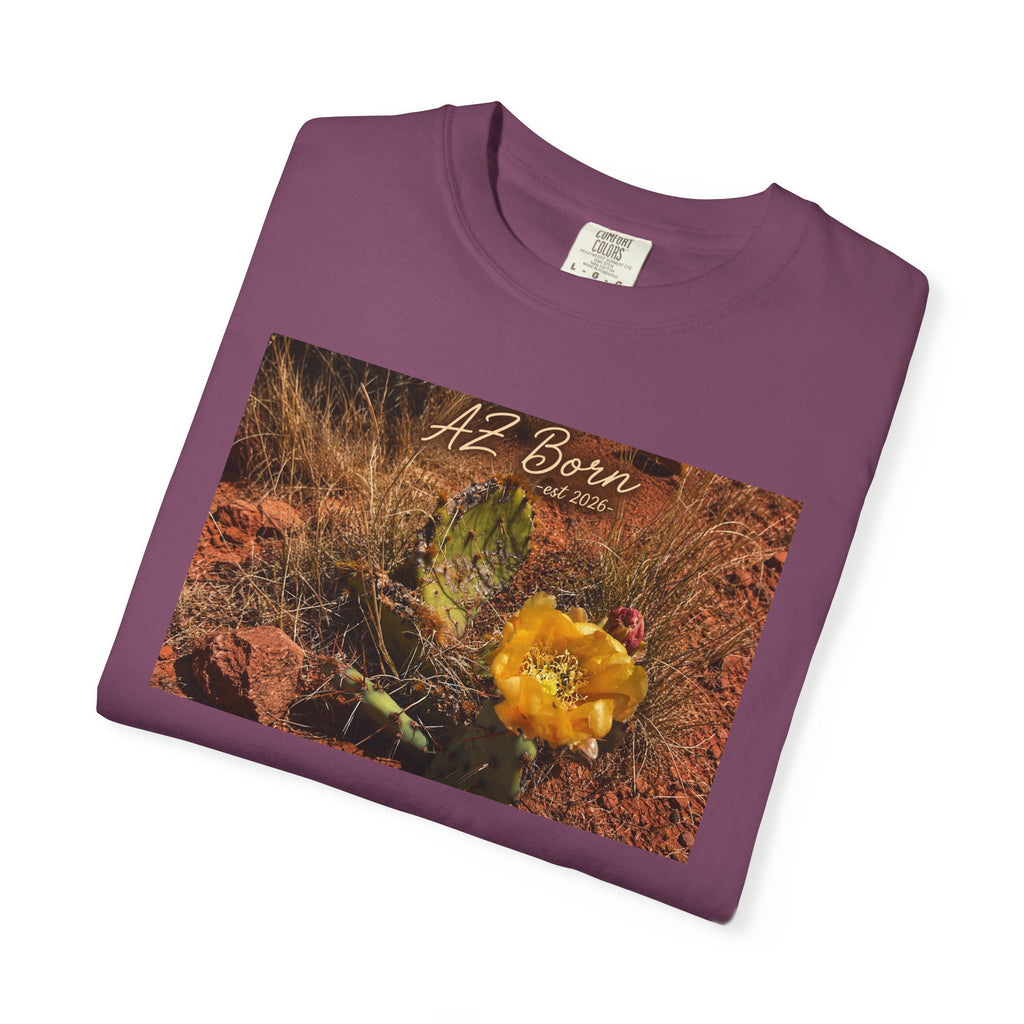 Cactus Bloom Tee — 'All Grown' Desert Floral Graphic T-Shirt