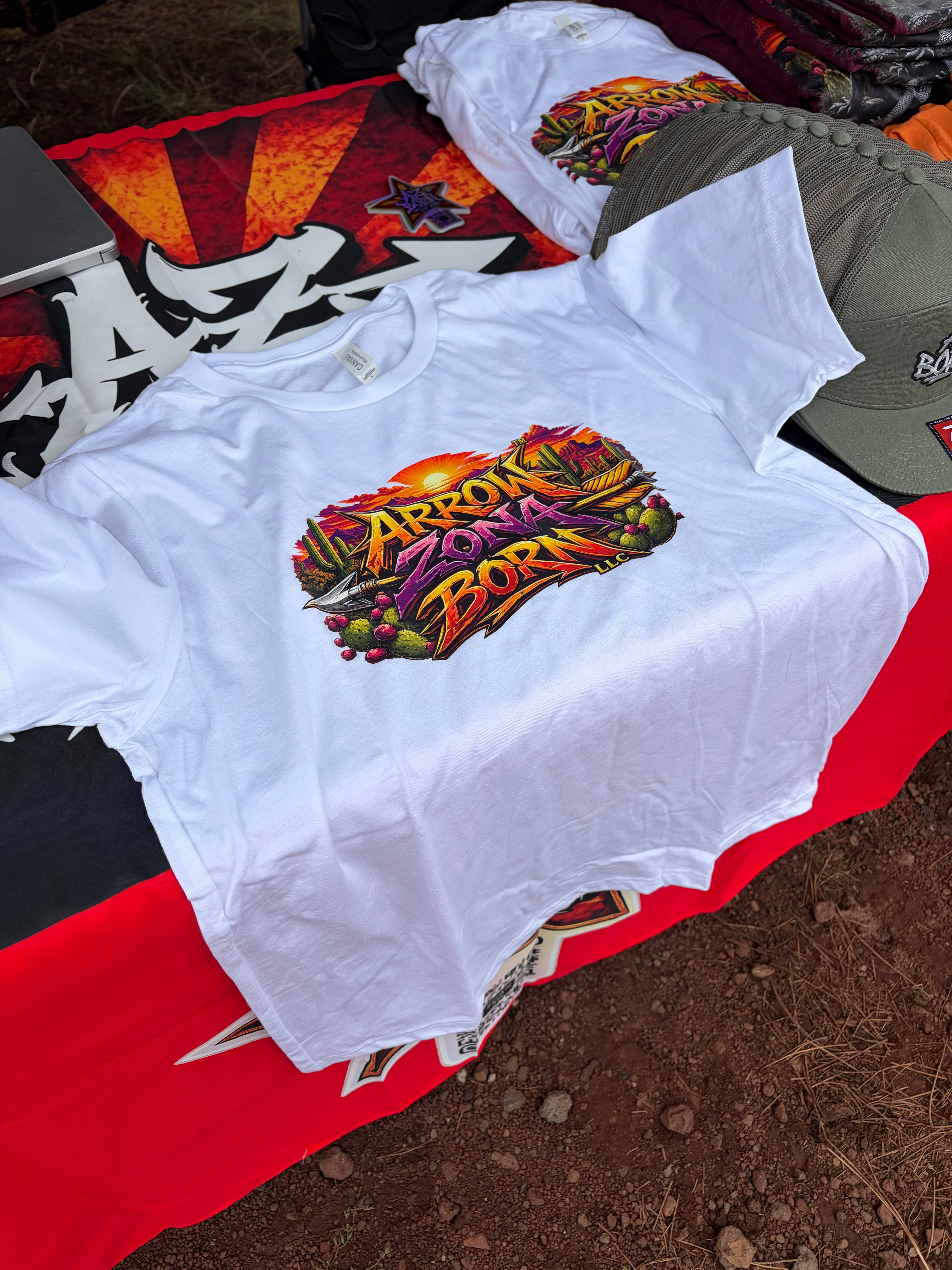 Arroz Zona Born sunset graffiti