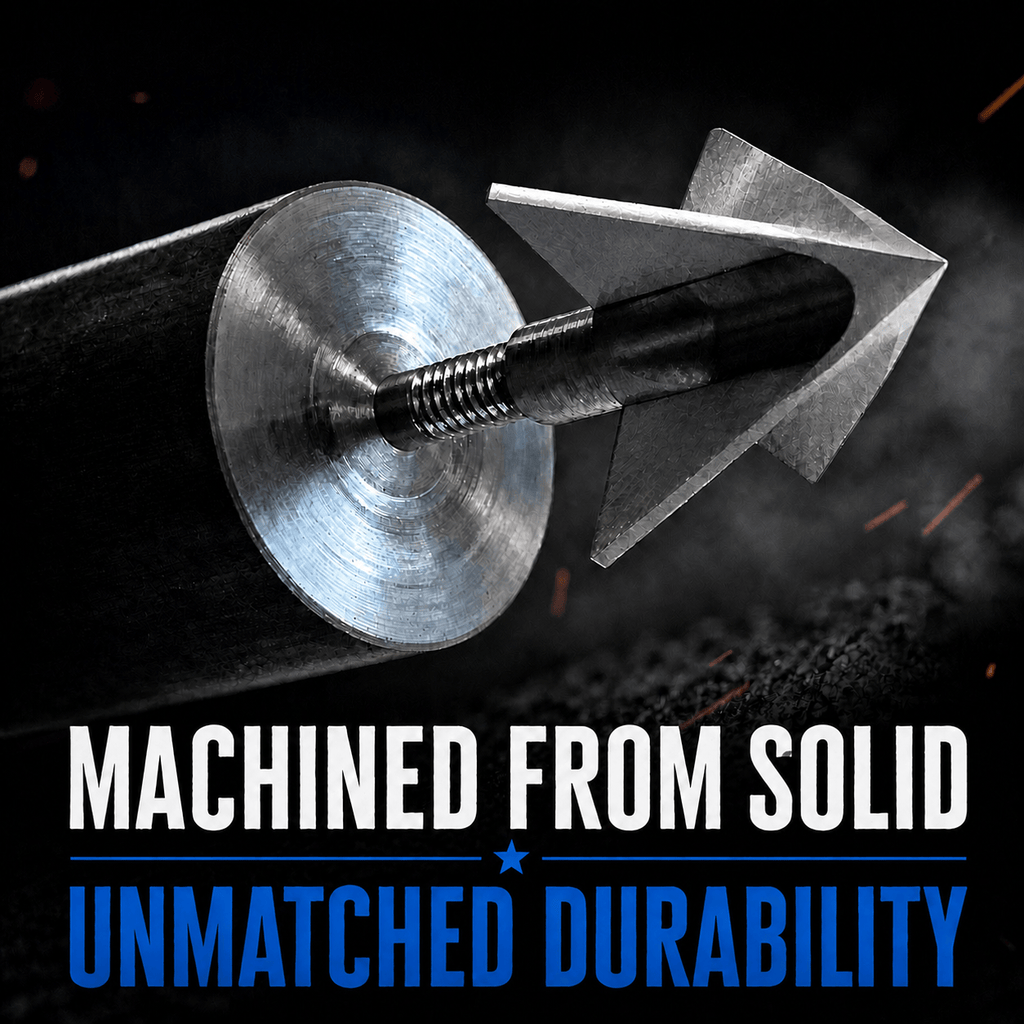 TOTA | 175 grain XL broadhead | 1-3/16-inch solid | fixed blade